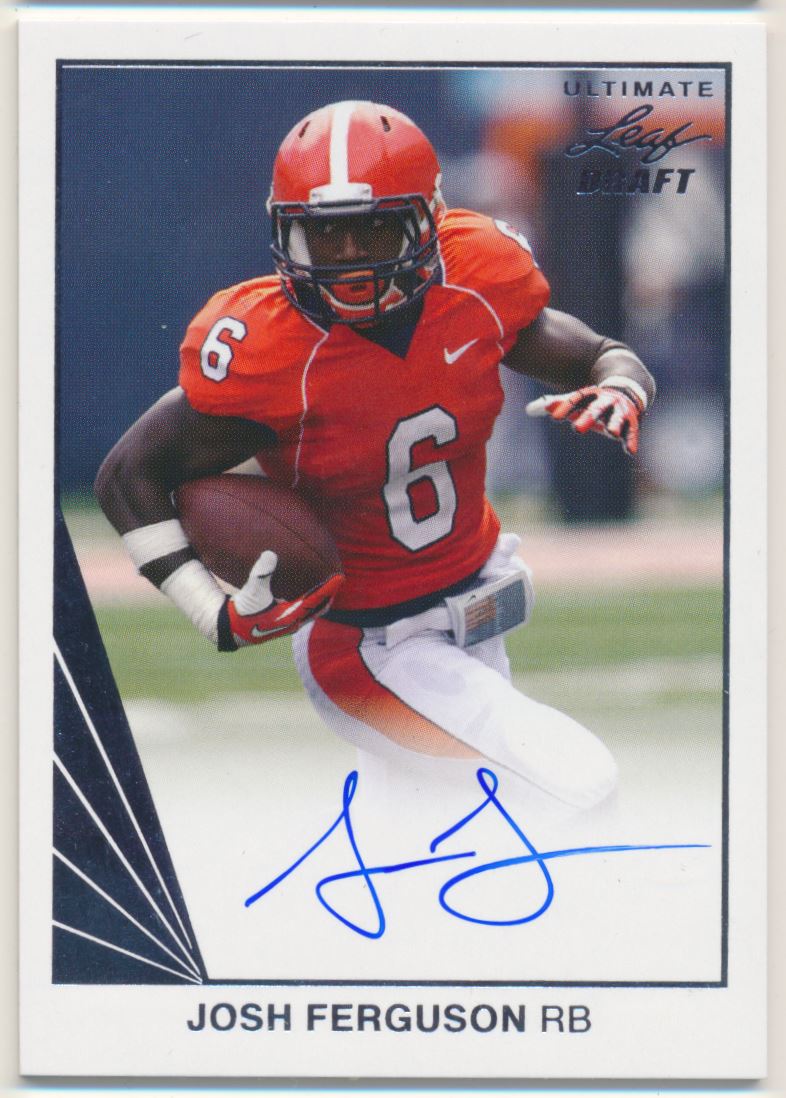 2016 Leaf Ultimate Draft #BAJF1 Josh Ferguson