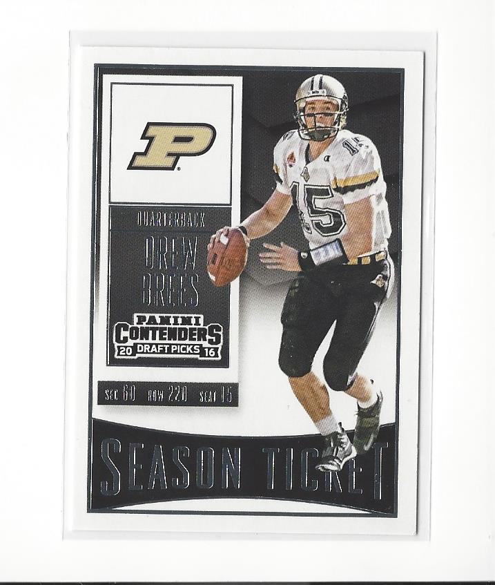 Drew Brees cards (2002-2022) Saints Chargers Purdue - You Choose - Picture 154 of 179