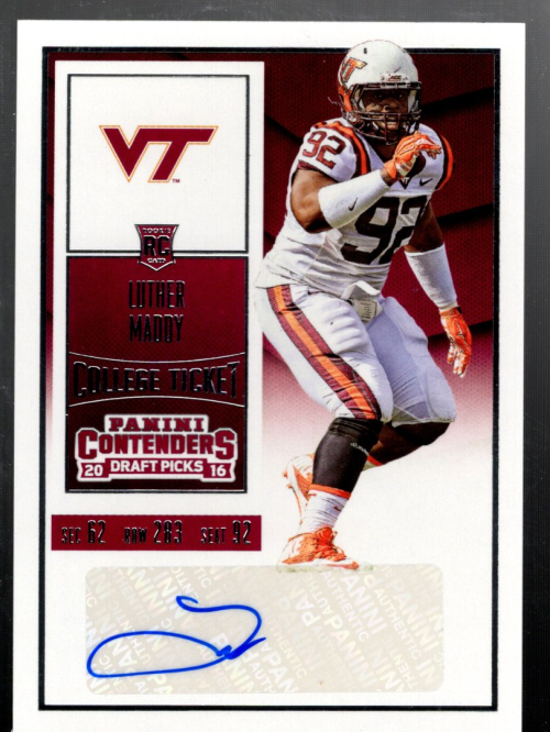 A4160- 2016 Panini Contenders Draft Picks Fb Karten -du Pick- 15 + Gratis US - Bild 148 von 402