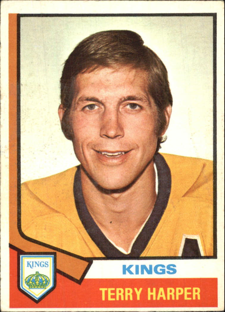 1974-75 O-Pee-Chee #55 Terry Harper