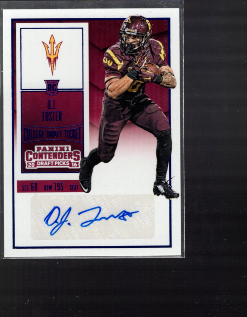A4160- 2016 Panini Contenders Draft Picks Fb Karten -du Pick- 15 + Gratis US - Bild 174 von 402
