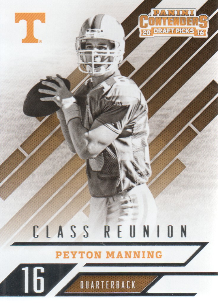 2016 Panini Contenders Draft Picks Class Reunion #19 Peyton Manning