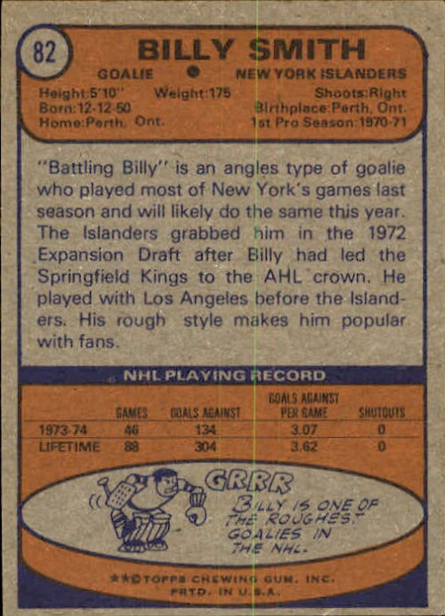 A6441- 1974-75 Topps Hk #S 1-100 Ca. Grad -du Pick- 15 + Gratis US Schiff - Bild 33 von 38