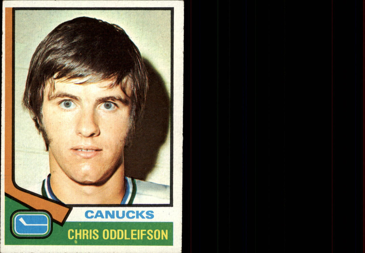 1974-75 Topps #108 Chris Oddleifson RC