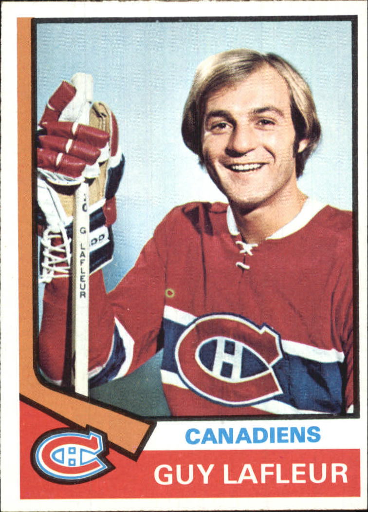 1974-75 Topps #232 Guy Lafleur