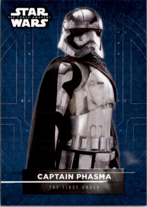 2016 Topps Star Wars The Force Awakens Series Two Character Stickers #4 Captain Phasma