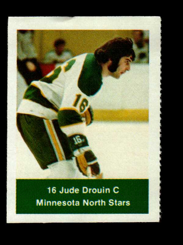 1974-75 NHL Action Stamps #139 Jude Drouin