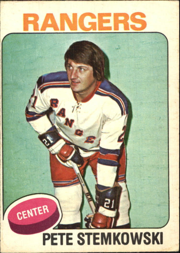 1975-76 O-Pee-Chee #303 Pete Stemkowski - VG