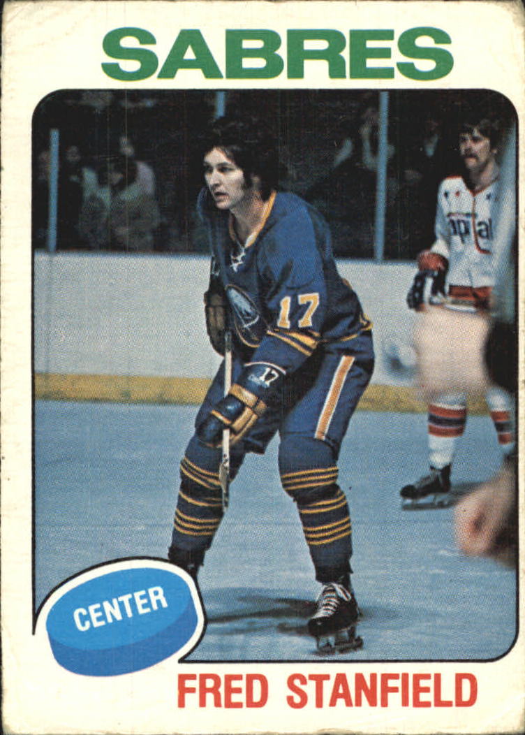 1975-76 O-Pee-Chee #332 Fred Stanfield