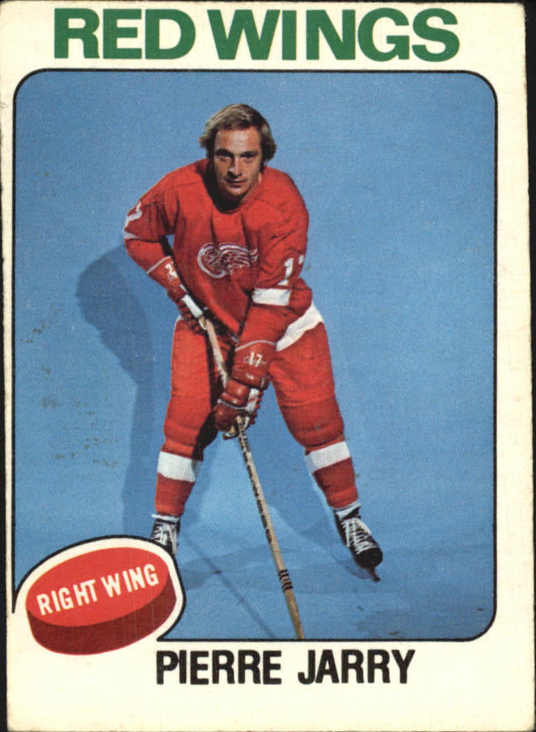1975-76 O-Pee-Chee #359A Pierre Jarry/(No mention of trade)