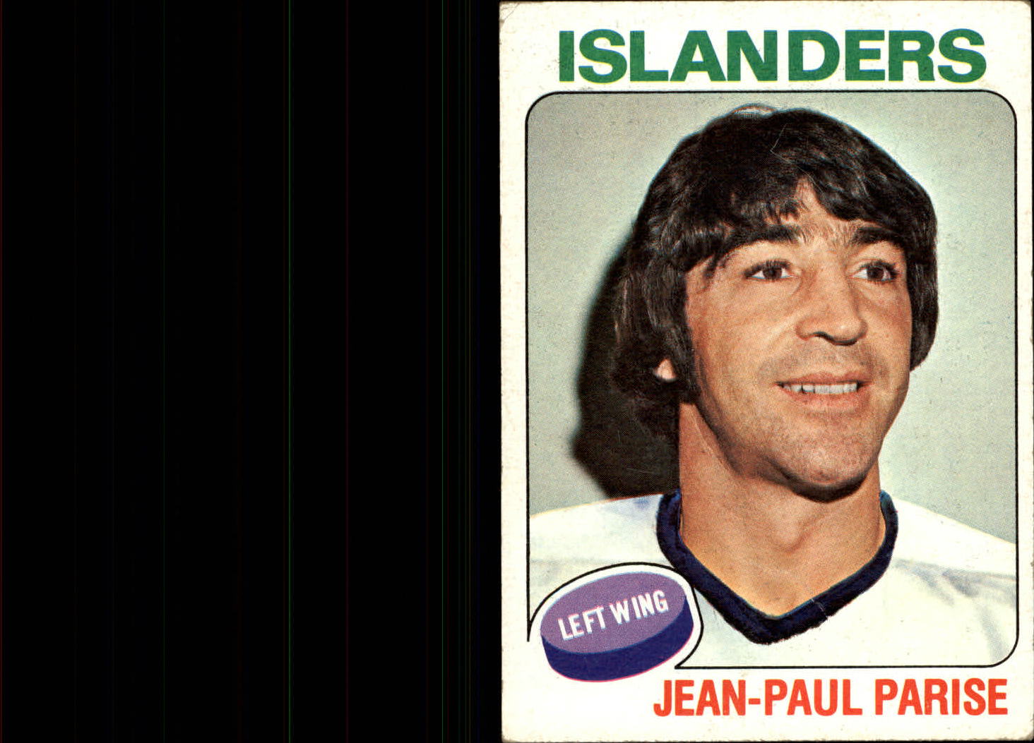 1975-76 Topps #127 Jean-Paul Parise