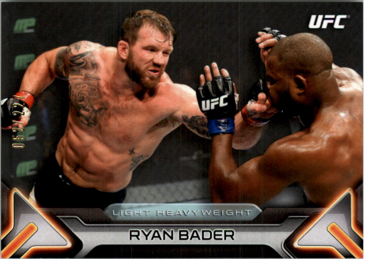 2016 Topps UFC Knockout Silver #3 Ryan Bader