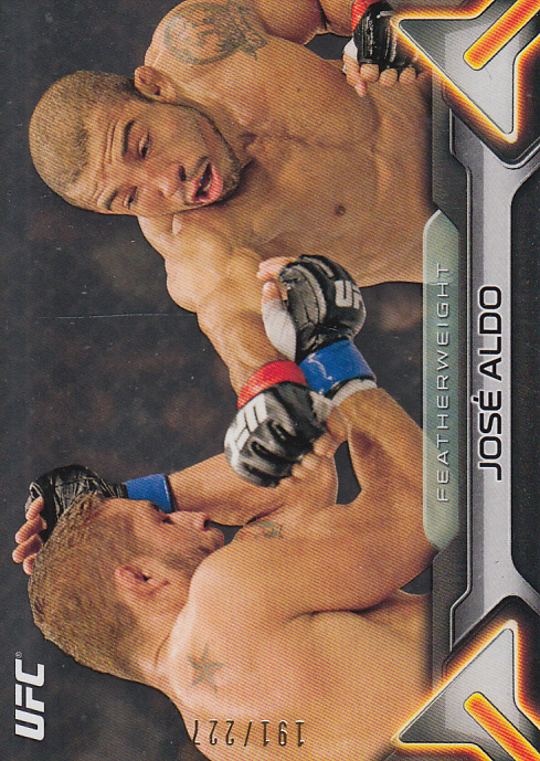 2016 Topps UFC Knockout Silver #4 Jose Aldo