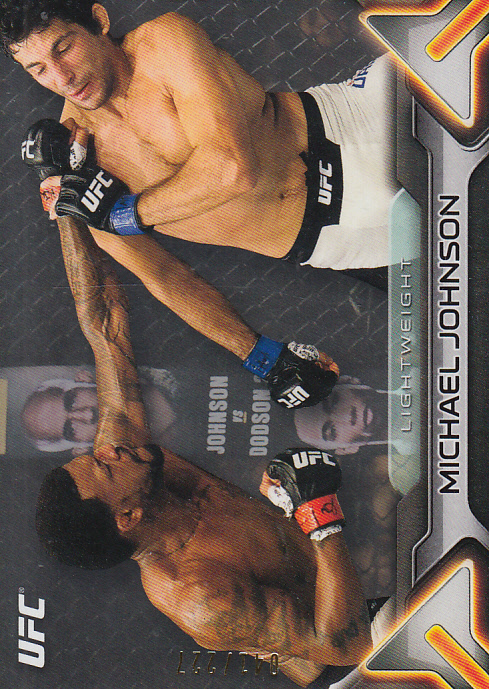 2016 Topps UFC Knockout Silver #17 Michael Johnson