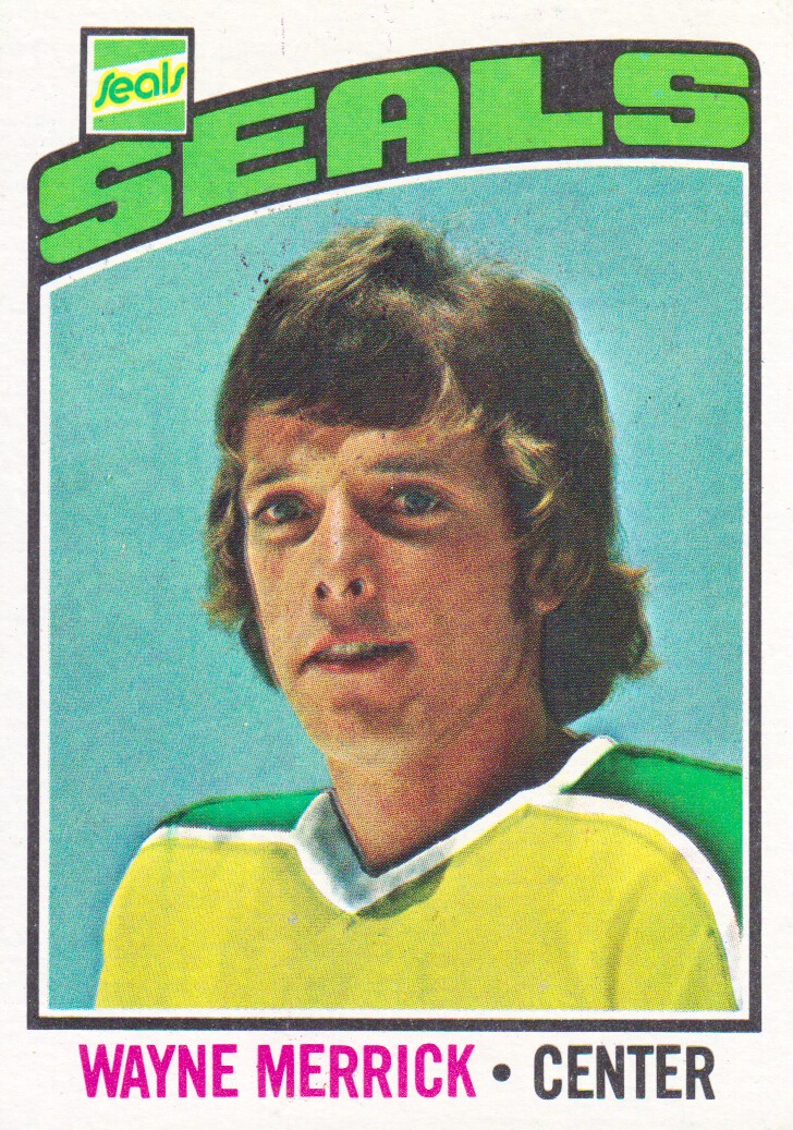 1976-77 Topps #18 Wayne Merrick