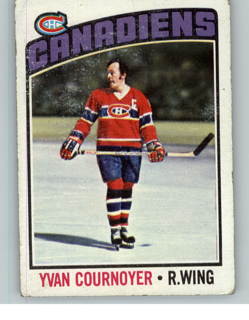 1976-77 Topps #30 Yvan Cournoyer