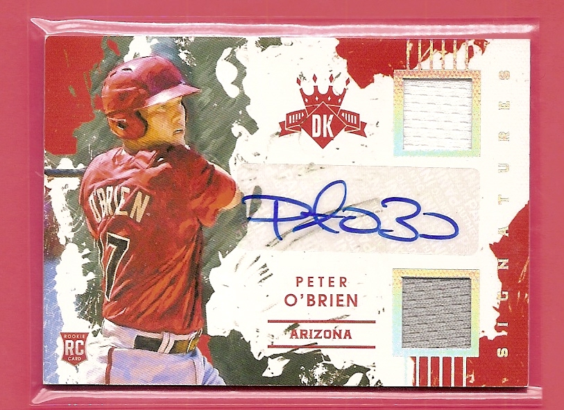 2016 Diamond Kings Rookie Material Signatures Silver #RSPO Peter O'Brien/299