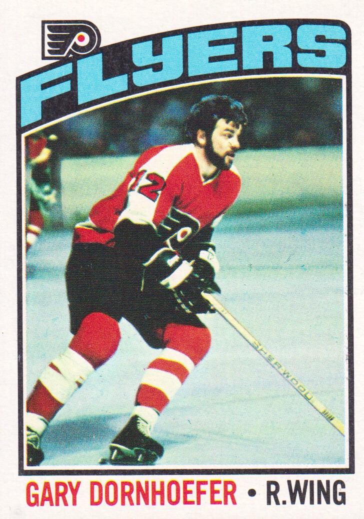 1976-77 Topps #256 Gary Dornhoefer