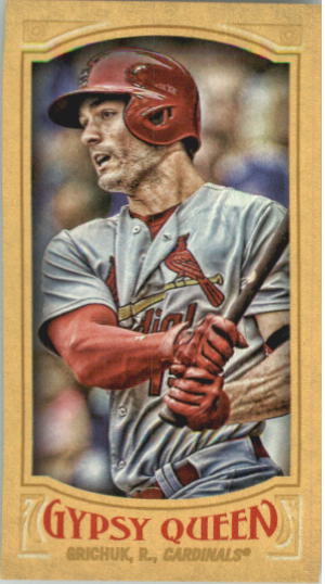 2016 Topps Gypsy Queen Mini Gold #39 Randal Grichuk