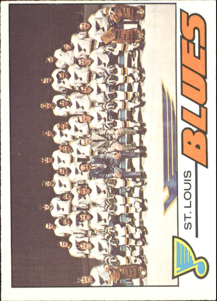 1977-78 O-Pee-Chee #85 Blues Team