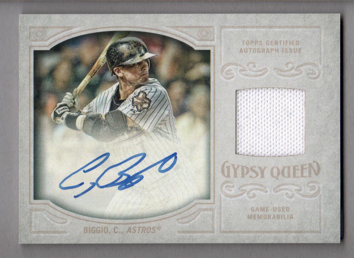2016 Topps Gypsy Queen Relic Autographs #GQARCB Craig Biggio