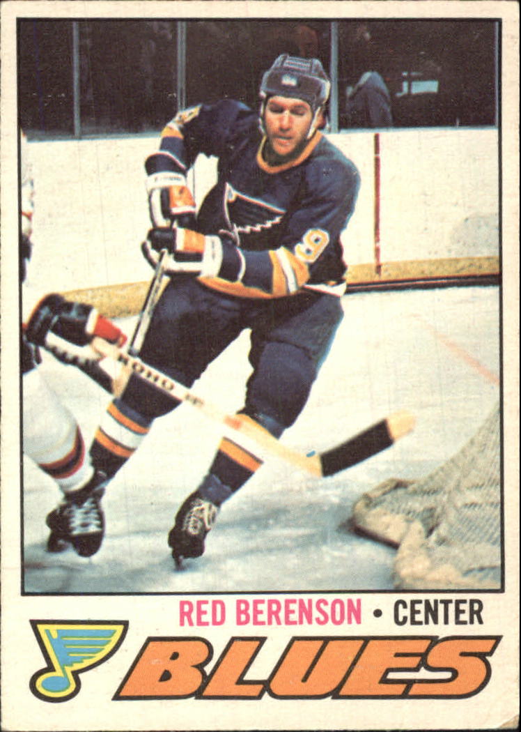 1977-78 O-Pee-Chee #107 Red Berenson