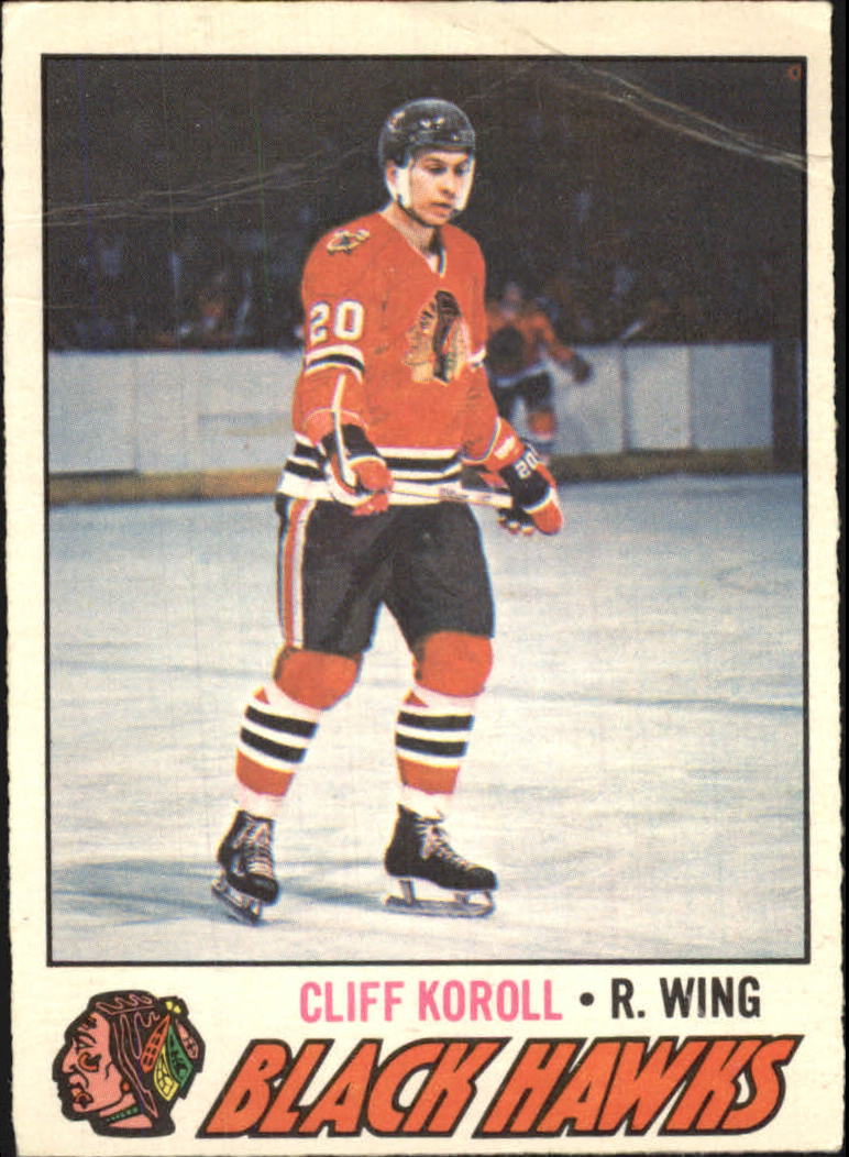 1977-78 O-Pee-Chee #146 Cliff Koroll