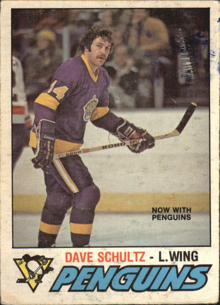 1977-78 O-Pee-Chee #353 Dave Schultz