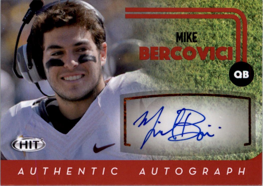 2016 SAGE HIT Autographs Red #A45 Mike Bercovici
