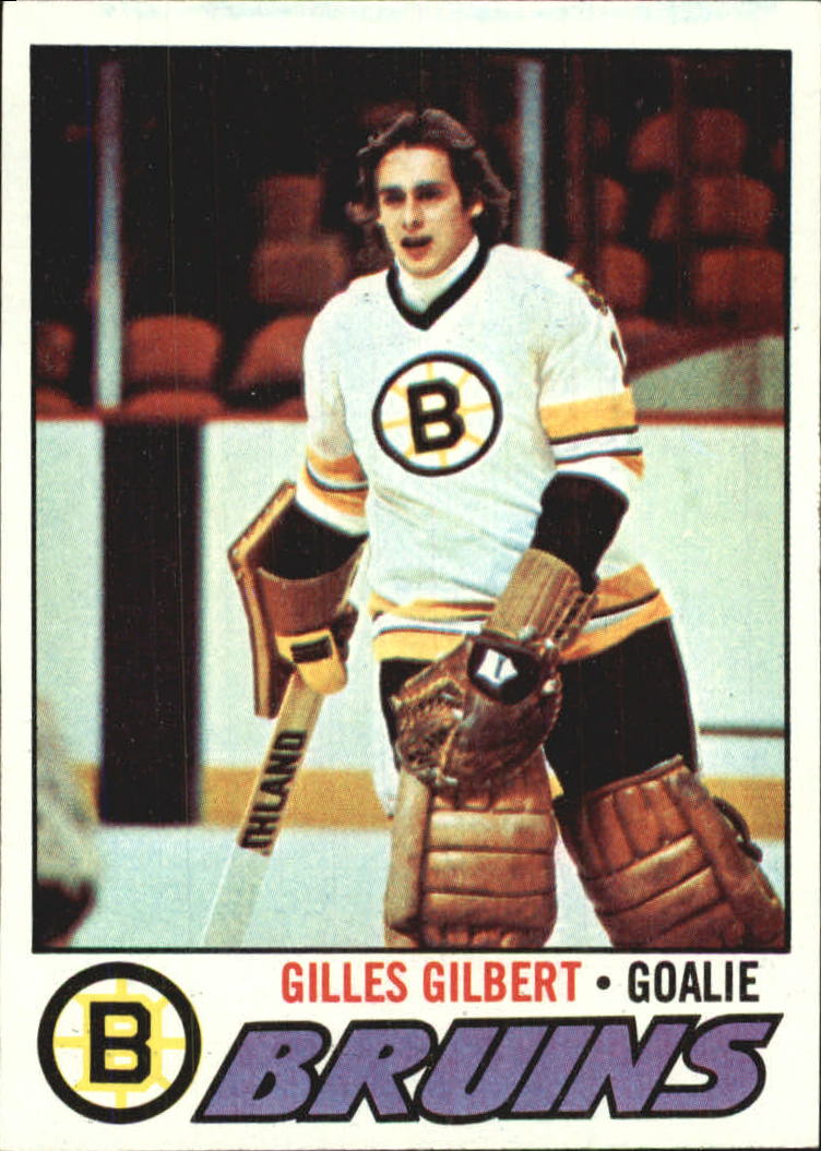 197778 Topps Boston Bruins Hockey Card 125 Gilles Gilbert NM eBay
