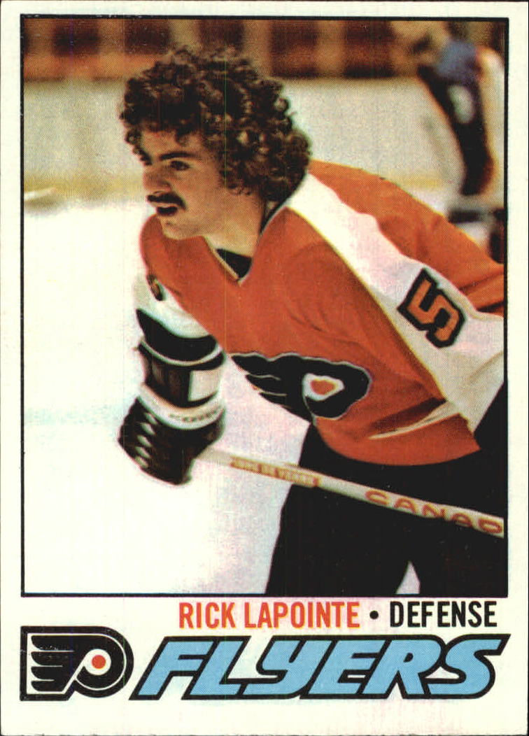 1977-78 Topps #152B Rick Lapointe COR/(with mustache)
