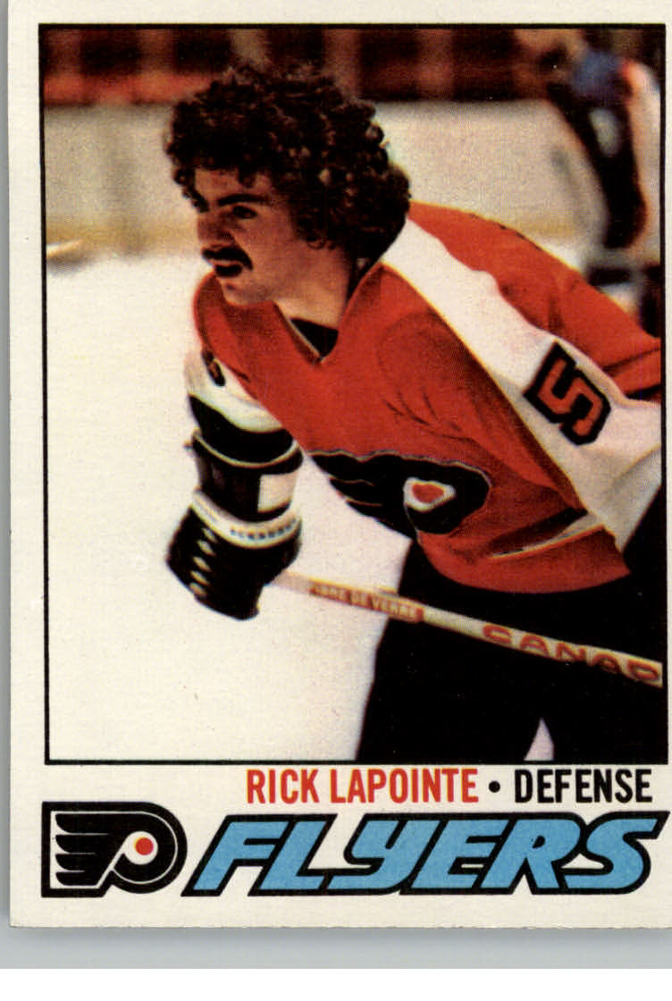 1977-78 Topps #152B Rick Lapointe COR/(with mustache)