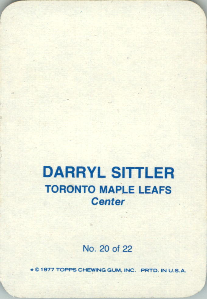 1977-78 O-Pee-Chee Toronto Maple Leafs Team Set 5 - EX