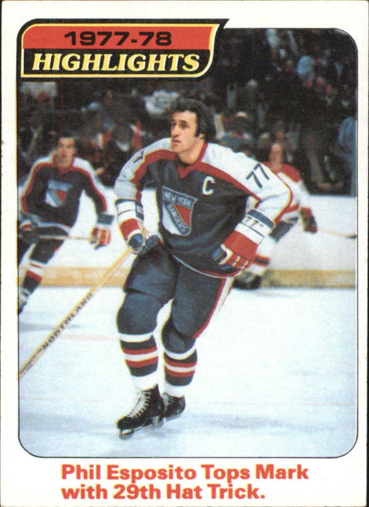 1978-79 Topps #2 Phil Esposito HL