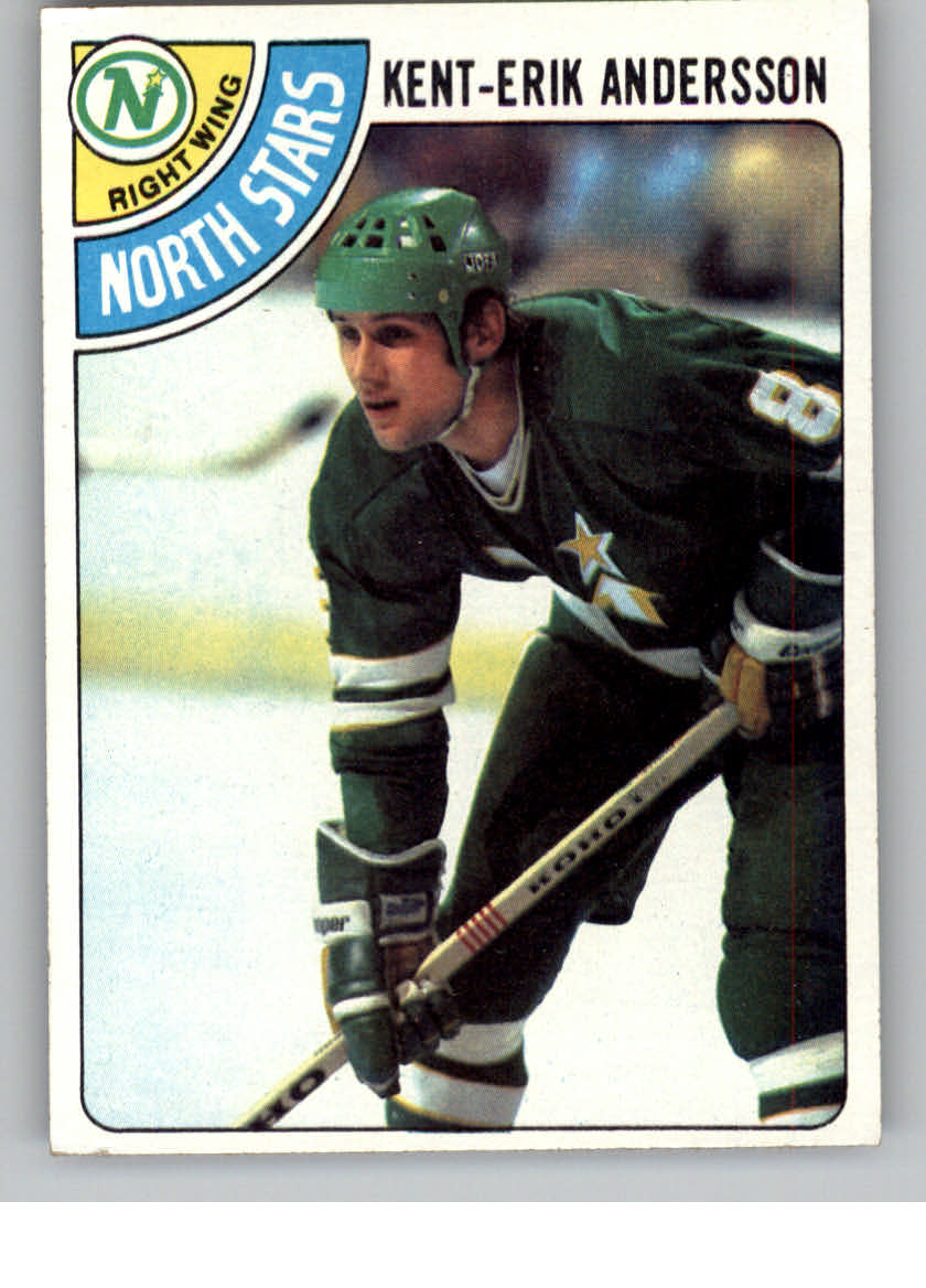 1978-79 Topps #17 Kent-Erik Andersson RC