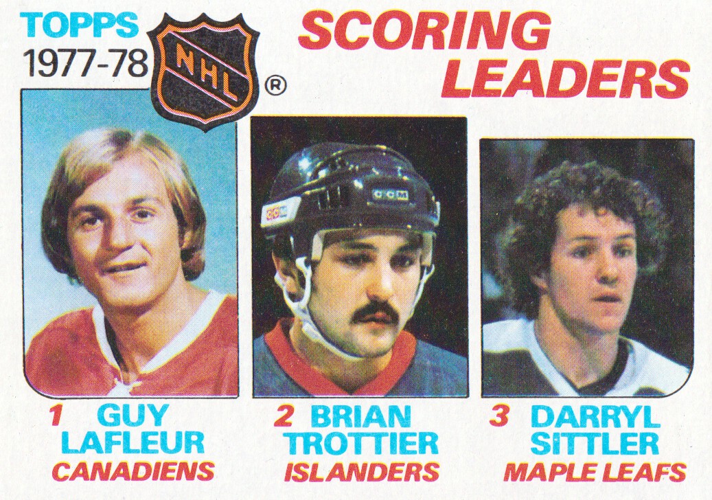 1978-79 Topps #65 Scoring Leaders/Guy Lafleur/Bryan Trottier/Darryl Sittler