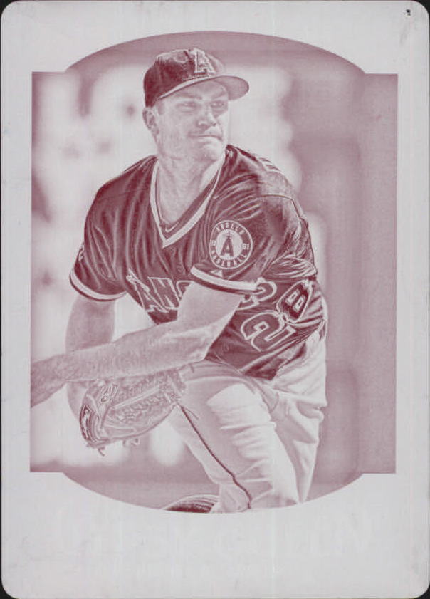 2016 Topps Gypsy Queen Printing Plates Magenta #245 Andrew Heaney