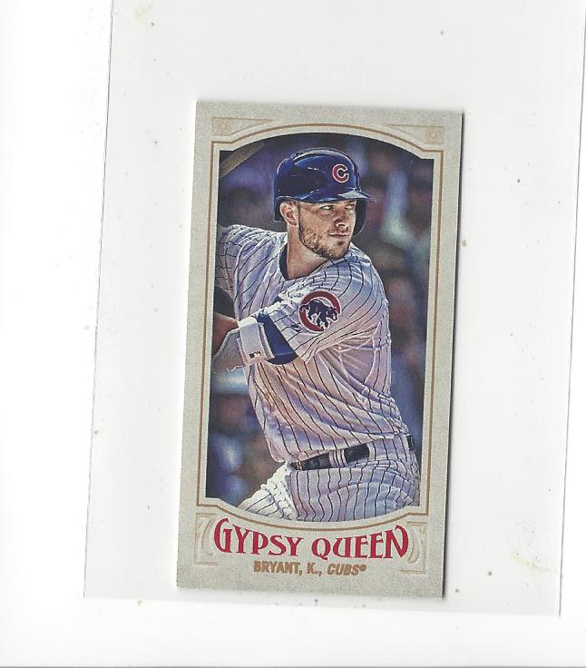 2016 Topps Gypsy Queen Mini Variations #79 Kris Bryant