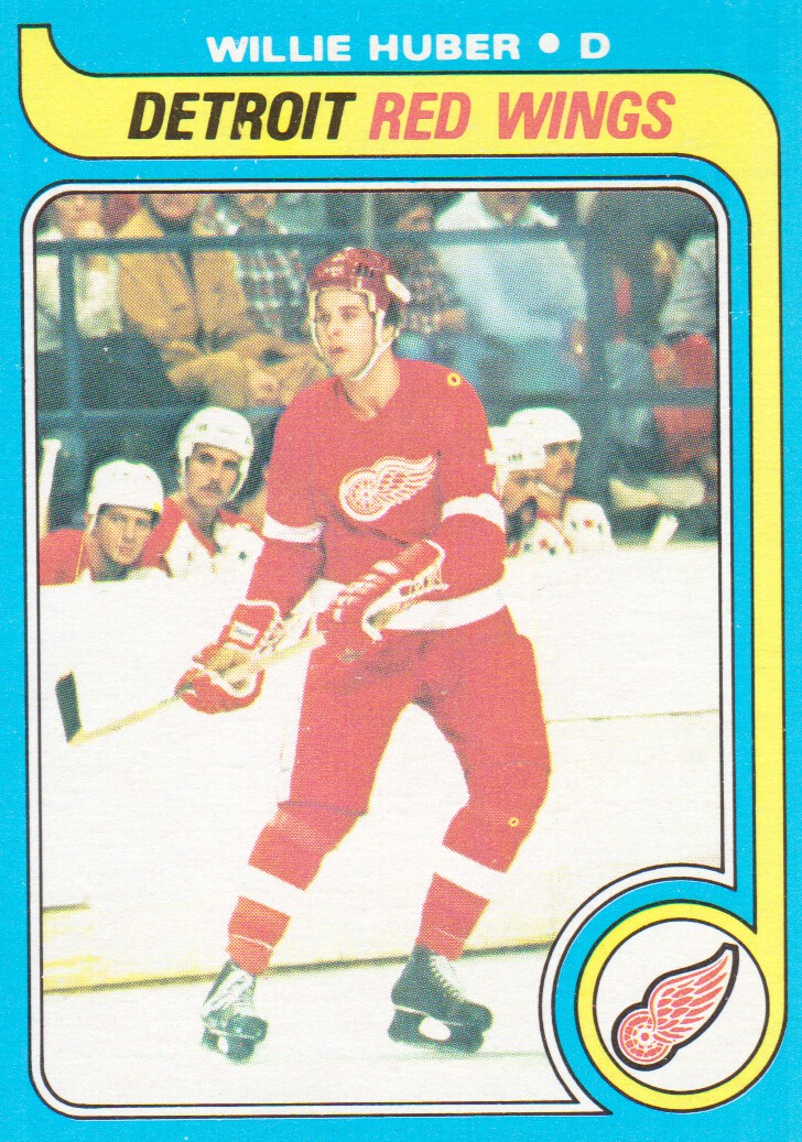 1979-80 O-Pee-Chee #17 Willie Huber RC