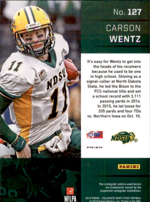 A0517- 2016 Panini Prizm Draft Picks FB Inserts1 -You Pick- 15+ FREE US SHIP - Picture 290 of 350