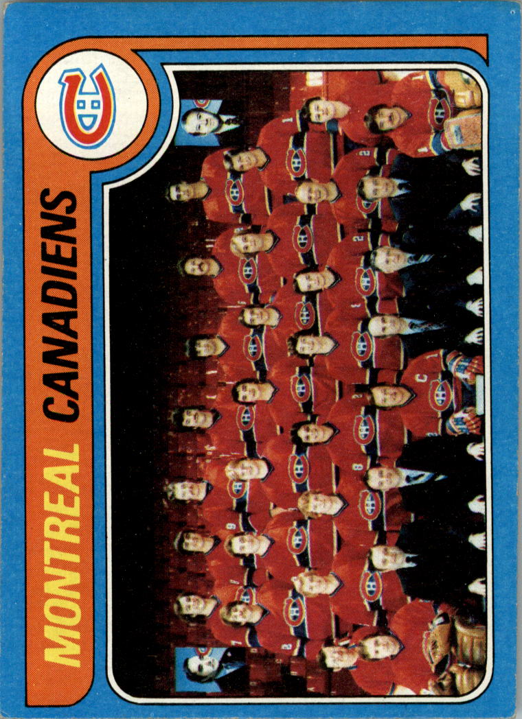1979-80 Topps #252 Canadiens Team