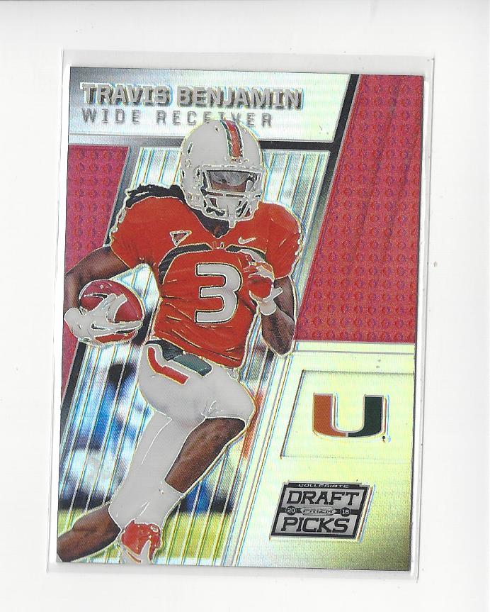 2016 Panini Prizm Draft Picks Prizms Red #97 Travis Benjamin