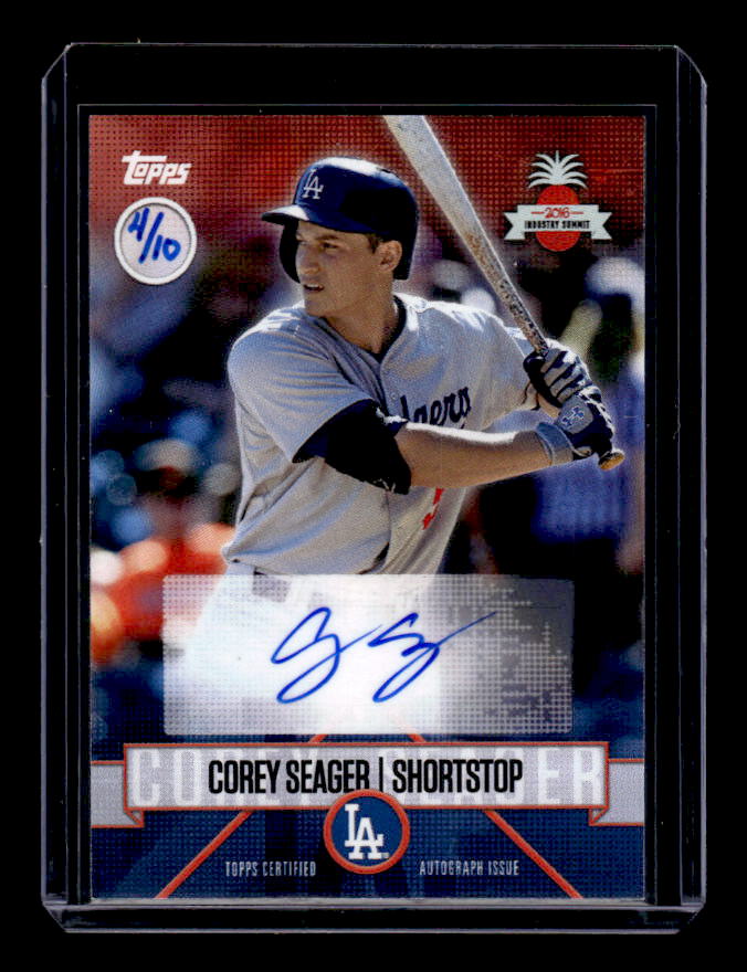 2016 Topps Industry Summit Autographs #CS Corey Seager
