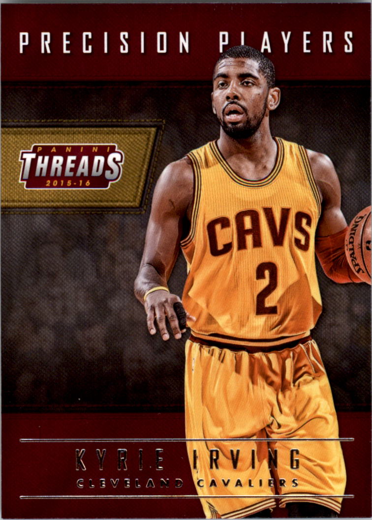 2015-16 Panini Threads Precision Players #1 Kyrie Irving
