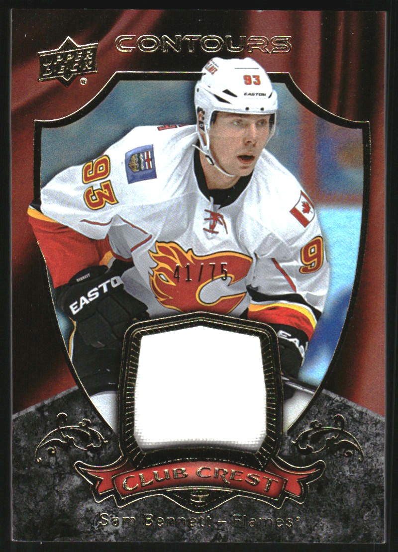 2015-16 Upper Deck Contours Club Crest Jerseys Patch #CC5 Sam Bennett