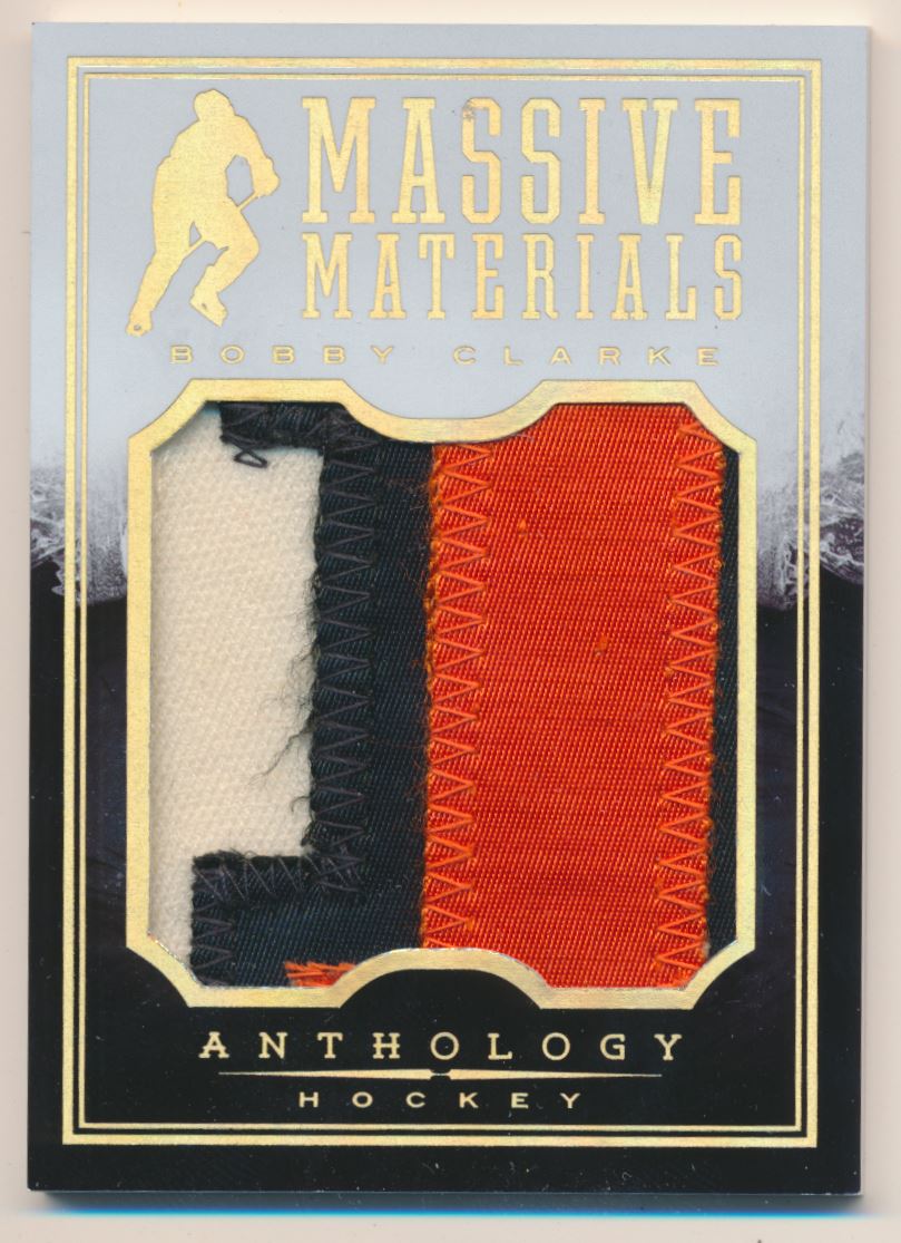 2015-16 Panini Anthology Massive Materials Prime #5 Bobby Clarke/60