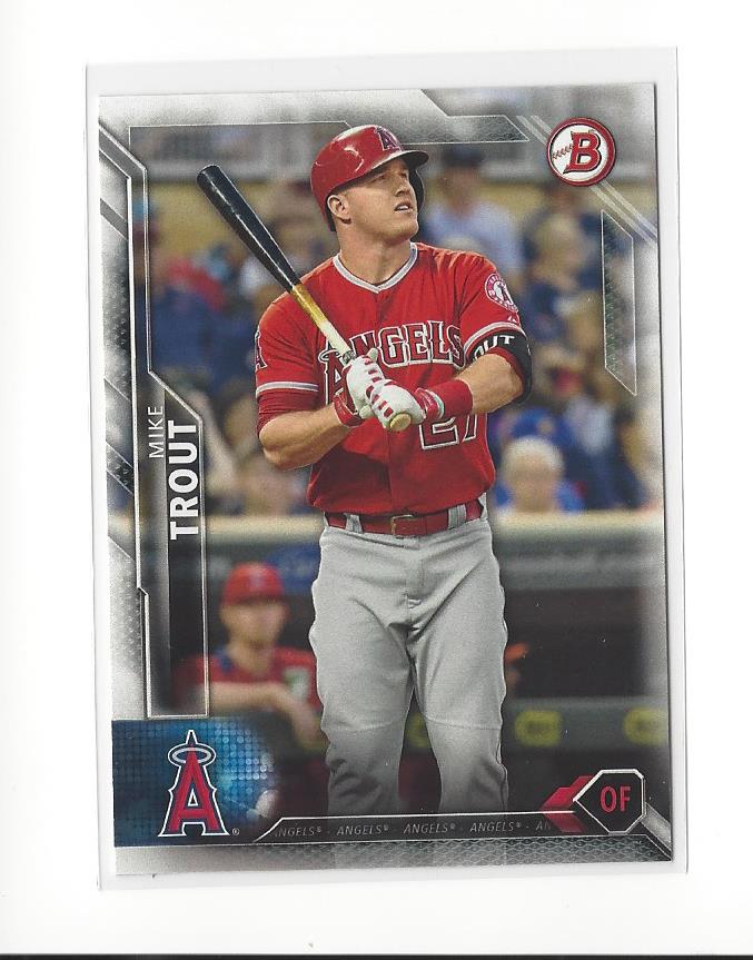 2016 Bowman #1 Mike Trout