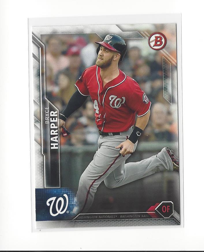 2016 Bowman #100 Bryce Harper