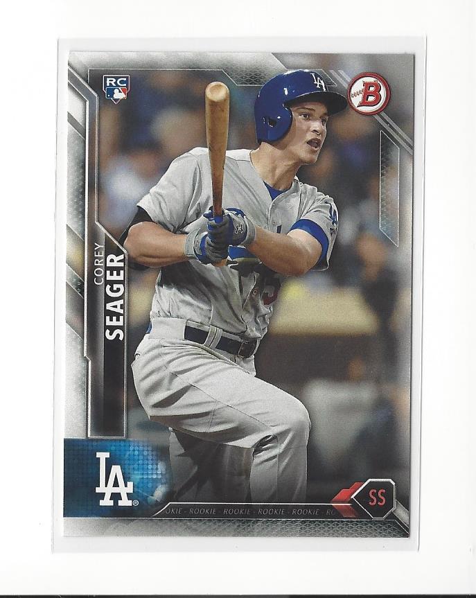 2016 Bowman #150 Corey Seager RC