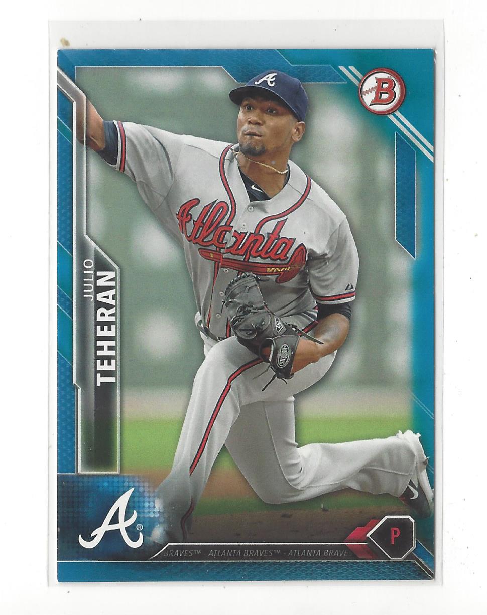 2016 Bowman Blue #99 Julio Teheran